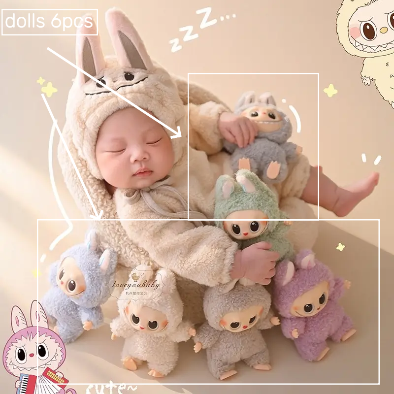 Dolls 6pcs